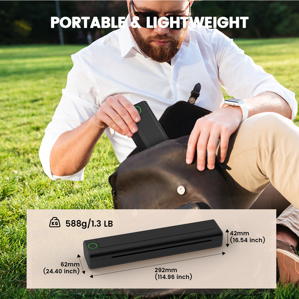 Compact Portable A4 Printer